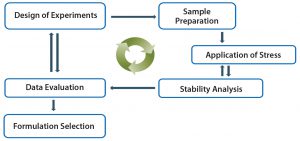 Figure 7: High-throughput formulation development approach
