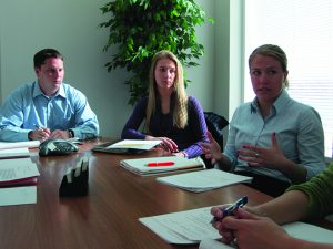 Students in the MMB program at NCSU. 