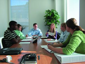 Students in the MMB program at NCSU.