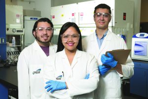 Students in the Master of Microbial Biotechnology (MMB) program at NCSU. 