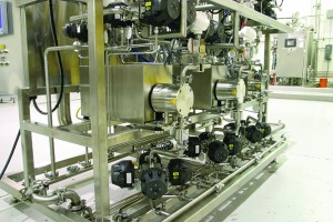 Photo 2: Hybrid stainless-steel modular chromatography system for biologicals production (COURTESY OF QUATTROFLOW AND CPC CHANNEL PARTNER, HOLLAND APPLIED TECHNOLOGIES) 