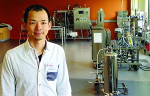 Wataru Kobayahsi (Astellas Pharma) trained in both upstream and downstream processing at BETC in June 2015.