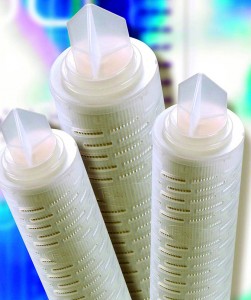 Filter cartridges like these are commonly used in facilities that are primarily stainless steel as well as those based on single-use technologies. PALL LIFE SCIENCES (WWW.PALL.COM)