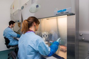 Laboratory at Sartorius Stedim BioOutsource facility in Glasgow, which was inspected by the U.S. FDA 